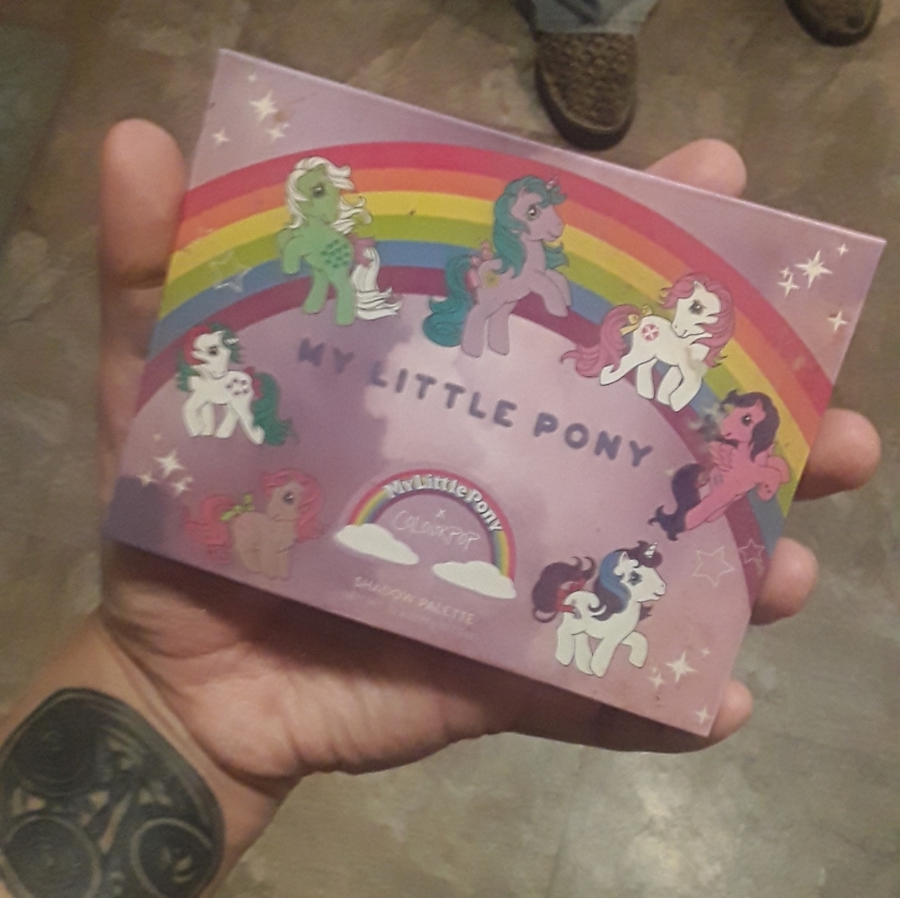 Colourpop X My Little Pony Eyeshadow palette!